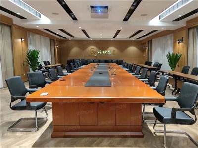 【案例故事】顏值與智慧并存！世邦助力仟坤集團(tuán)打造美觀大氣會(huì)議室